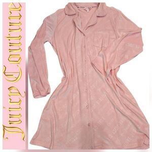 Juicy Couture Word Play Logo L/S Night Shirt